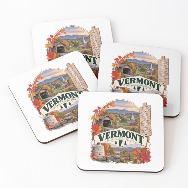 Item preview, Vermont Vintage Travel Badge – The Green Mountain State designed and sold by BLUEFOX05.
