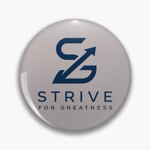 Item preview, Strive for Greatness Inspirational Quote | Motivational Success Design designed and sold by ManggaeJM.