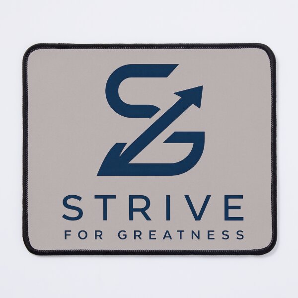 Item preview, Strive for Greatness Inspirational Quote | Motivational Success Design designed and sold by ManggaeJM.