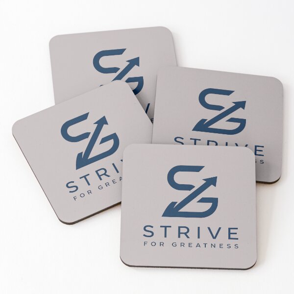 Item preview, Strive for Greatness Inspirational Quote | Motivational Success Design designed and sold by ManggaeJM.