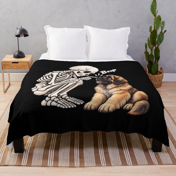 Item preview, Funny Skeleton Leonberger Dog Boop Halloween Design Mom Dad designed and sold by rafaeltto.