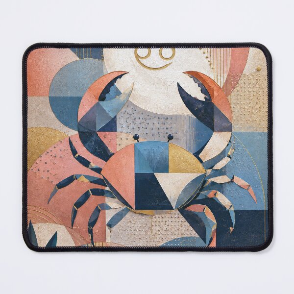 Item preview, Cancer Zodiac Painting – Mystical Astrology Art designed and sold by GalleryKauffeld.