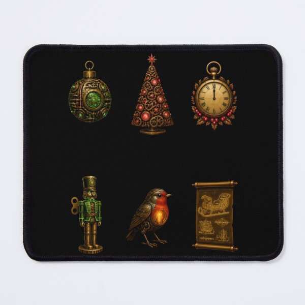 Item preview, Steampunk Christmas Artifacts Grid designed and sold by LazyDayzCo.