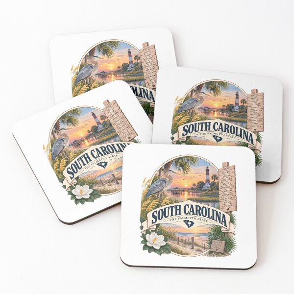 Item preview, South Carolina Vintage Travel Badge – The Palmetto State designed and sold by BLUEFOX05.