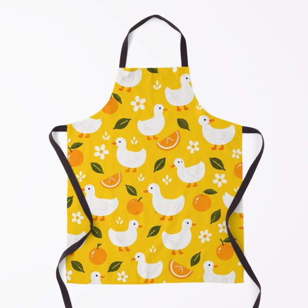 Item preview, Cute Duck Seamless Pattern | Yellow Orange Duck Kids Bedding & Nursery Decor designed and sold by Atum&Art.