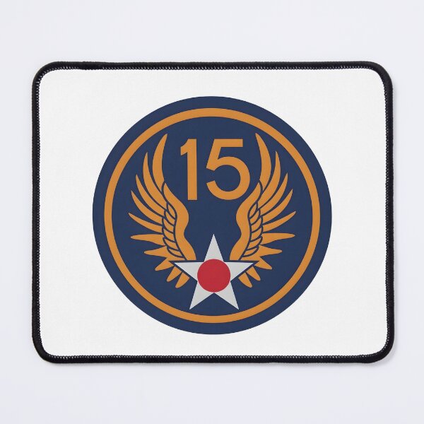 Item preview, USAAF 15th Air Force World War II Emblem Patch designed and sold by CharlieDesings.