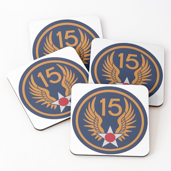 Item preview, USAAF 15th Air Force World War II Emblem Patch designed and sold by CharlieDesings.