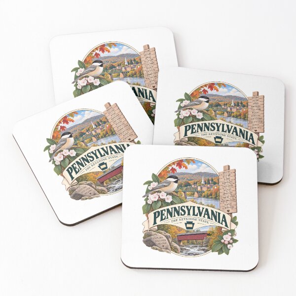Item preview, Pennsylvania Vintage Travel Badge – The Keystone State designed and sold by BLUEFOX05.