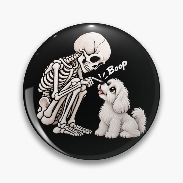 Item preview,  Funny Skeleton Maltese Dog Boop Halloween Design Mom Da designed and sold by rafaeltto.