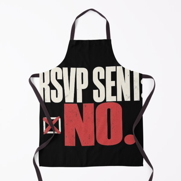 Item preview, RSVP Sent: No Dry Humor Typography designed and sold by Per My Last Nerve Studio.