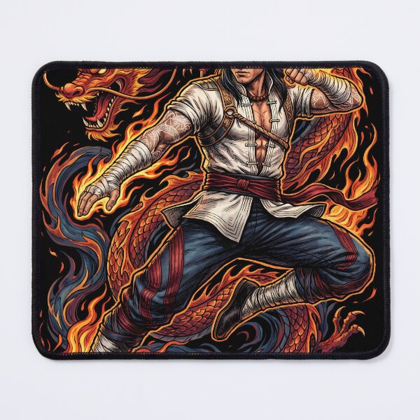 Item preview, Liu Kang Mortal Kombat Video Game Anime Shirt designed and sold by Senpaiwaves.