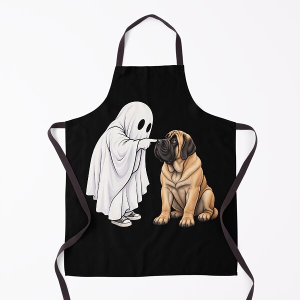 Item preview, Funny Ghost Mastiff Dog Boop Halloween Design Mom Dad designed and sold by rafaeltto.