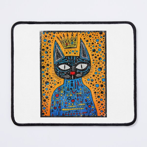 Item preview, Trippy King Kitty designed and sold by Angry Swan Designs.