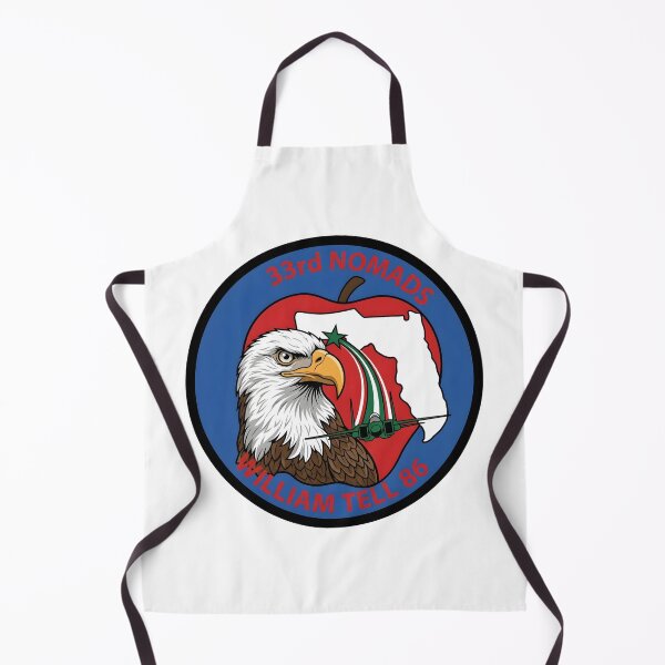 Item preview, USAF 33rd Tactical Fighter Wing Nomads William Tell 86 Patch designed and sold by CharlieDesings.