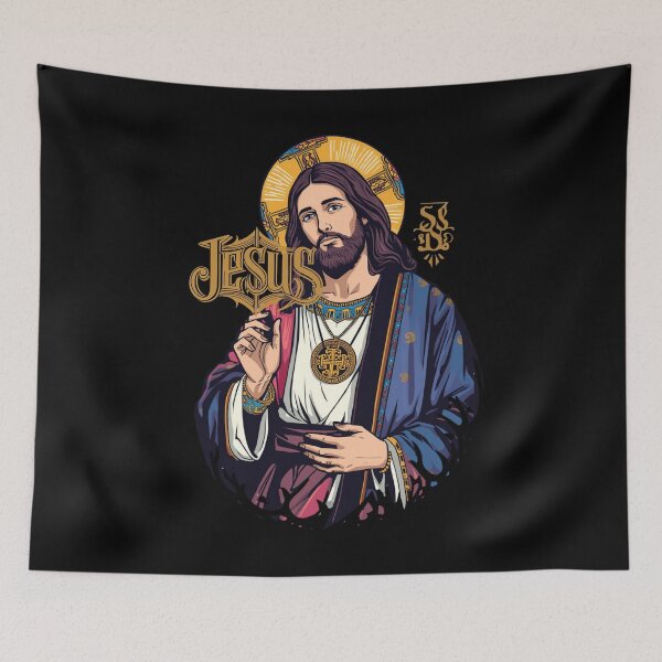 Artikelvorschau, Jesus entworfen und verkauft von whatthefoxsays.