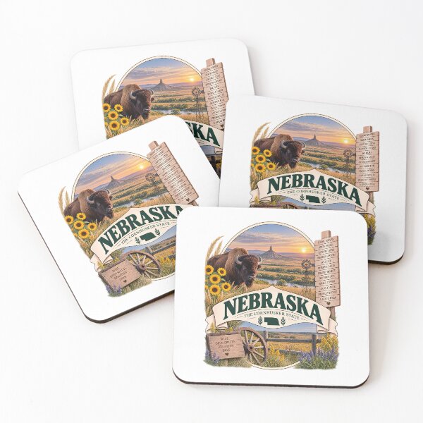 Item preview, Nebraska Vintage Travel Badge – The Cornhusker State designed and sold by BLUEFOX05.