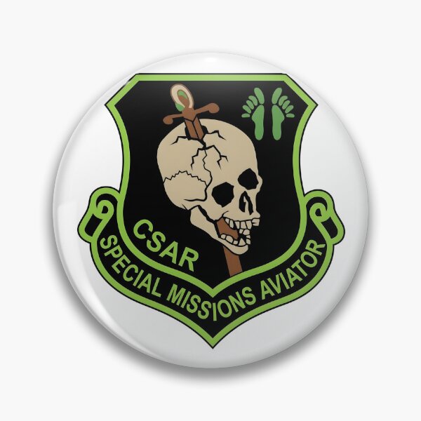 Item preview, USAF CSAR Special Missions Aviator Patch designed and sold by CharlieDesings.