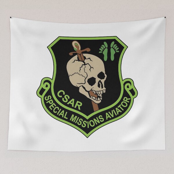 Item preview, USAF CSAR Special Missions Aviator Patch designed and sold by CharlieDesings.