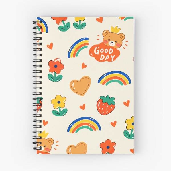 Item preview, Cute Teddy Bear Seamless Pattern | Rainbow Good Day Kids Bedding & Nursery Decor designed and sold by Atum&Art.