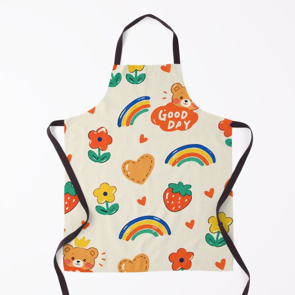 Item preview, Cute Teddy Bear Seamless Pattern | Rainbow Good Day Kids Bedding & Nursery Decor designed and sold by Atum&Art.