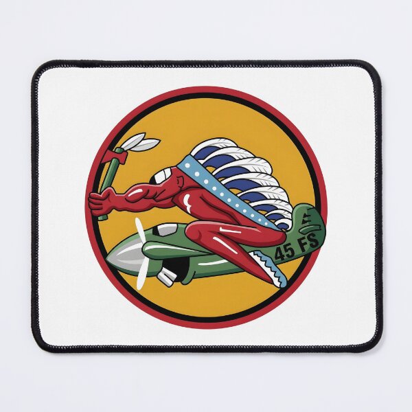 Item preview, USAF 45th Fighter Squadron World War II Emblem Patch designed and sold by CharlieDesings.