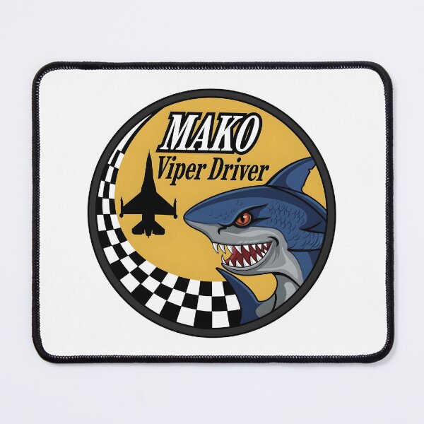 Item preview, USAF F-16 Fighting Falcon Mako Viper Driver Patch designed and sold by CharlieDesings.