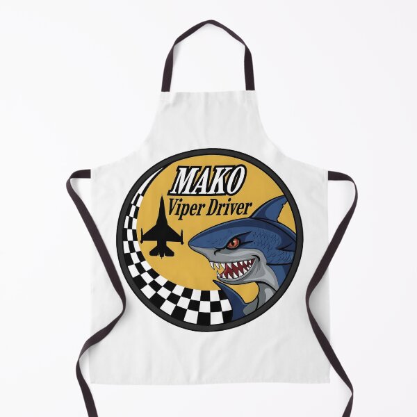 Item preview, USAF F-16 Fighting Falcon Mako Viper Driver Patch designed and sold by CharlieDesings.