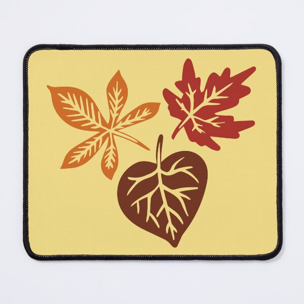 Item preview, Autumn Leaves Trio Fall Foliage Vector Art designed and sold by SolutionsArt.