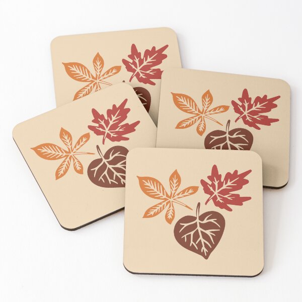 Item preview, Autumn Leaves Trio Fall Foliage Vector Art designed and sold by SolutionsArt.