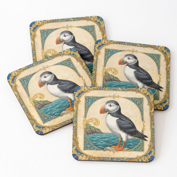 Item preview, Exotic Beautiful Birds - Puffin #1 designed and sold by Helios Be. Lavsh.