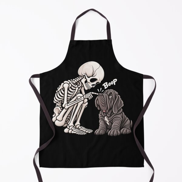 Item preview, Funny Skeleton Neapolitan Mastiff Dog Boop Halloween Design Mom Dad designed and sold by rafaeltto.