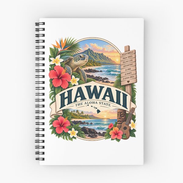 Item preview, Hawaii Vintage Travel Badge – The Aloha State designed and sold by BLUEFOX05.