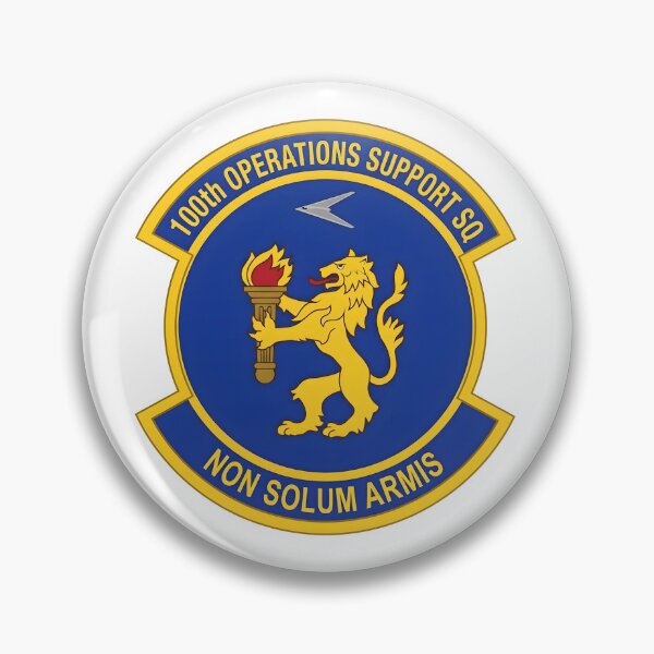 Item preview, USAF 100th Operations Support Squadron Patch designed and sold by CharlieDesings.