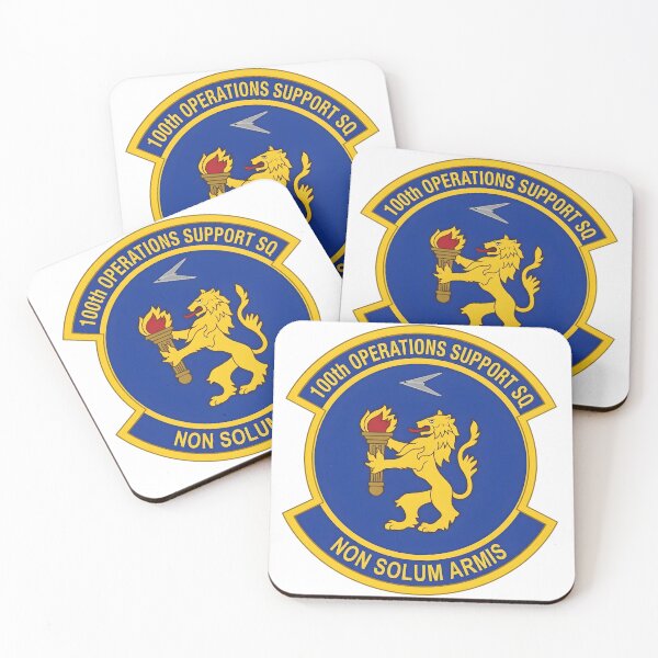 Item preview, USAF 100th Operations Support Squadron Patch designed and sold by CharlieDesings.