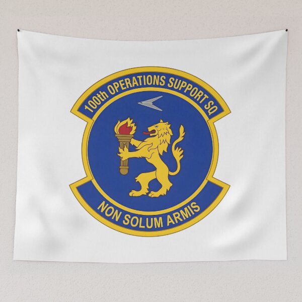 Item preview, USAF 100th Operations Support Squadron Patch designed and sold by CharlieDesings.