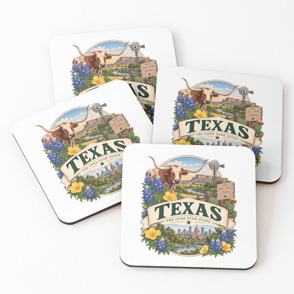 Item preview, Texas Vintage Travel Badge – The Lone Star State designed and sold by BLUEFOX05.