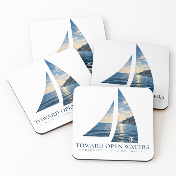 Item preview, Toward Open Waters – Minimalist Sailing & Ocean Design designed and sold by NAUSPHERAL.
