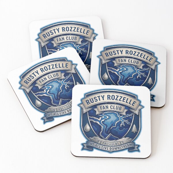 Item preview, Rusty Rozzelle Fan Club Badge designed and sold by FergFish.
