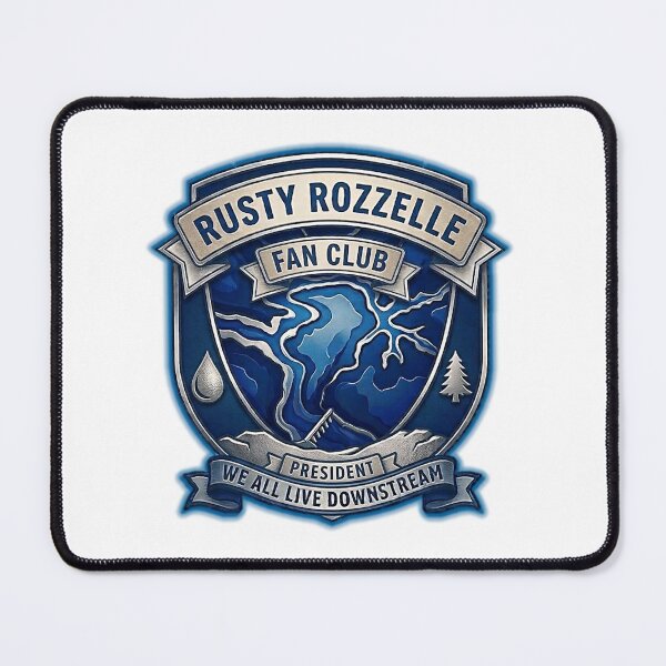 Item preview, Rusty Rozzelle Fan Club Badge designed and sold by FergFish.