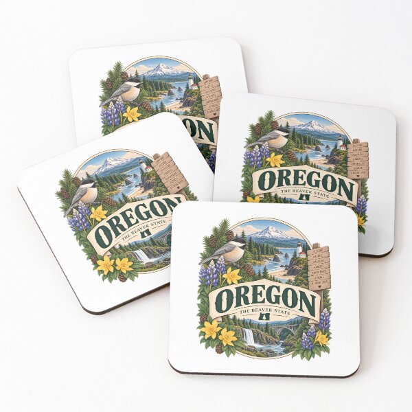 Item preview, Oregon Vintage Travel Badge – The Beaver State designed and sold by BLUEFOX05.