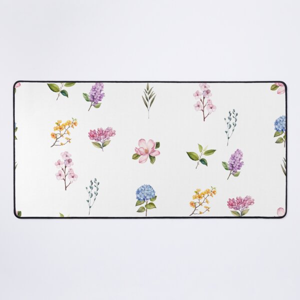 Item preview, Delicate Watercolor Spring Flowers and Leaves designed and sold by silviaol.