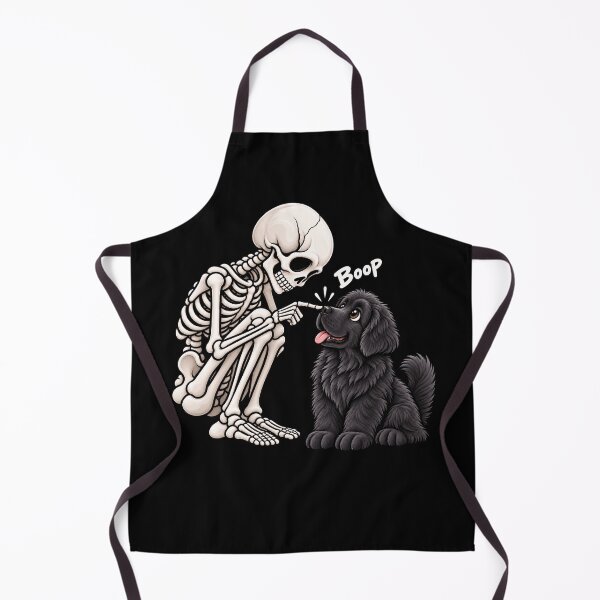 Item preview, Funny Skeleton Newfoundland Dog Boop Halloween Design Mom Dad designed and sold by rafaeltto.