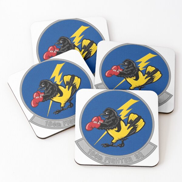 Item preview, USAF 104th Fighter Squadron Fighting Oriole Patch designed and sold by CharlieDesings.