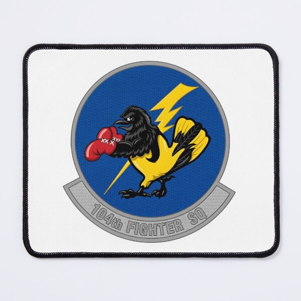 Item preview, USAF 104th Fighter Squadron Fighting Oriole Patch designed and sold by CharlieDesings.