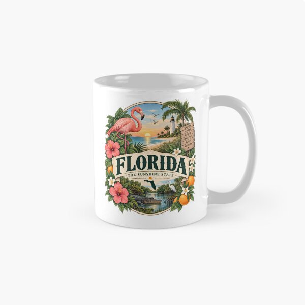 Item preview, Florida Vintage Travel Badge – The Sunshine State designed and sold by BLUEFOX05.