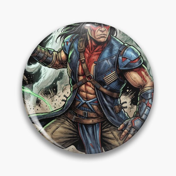 Item preview, Nightwolf Mortal Kombat Fighting Game Graphic Tee designed and sold by Senpaiwaves.