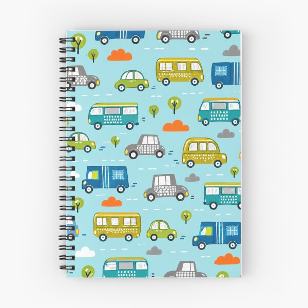 Item preview, Cute Cars & Buses Seamless Pattern | Colorful Vehicles Kids Bedding & Nursery Decor designed and sold by Atum&Art.
