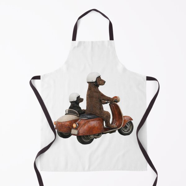 Item preview, Dally Dachshund and Rémi on Motorcycle Adventure designed and sold by GwynfydThinking.