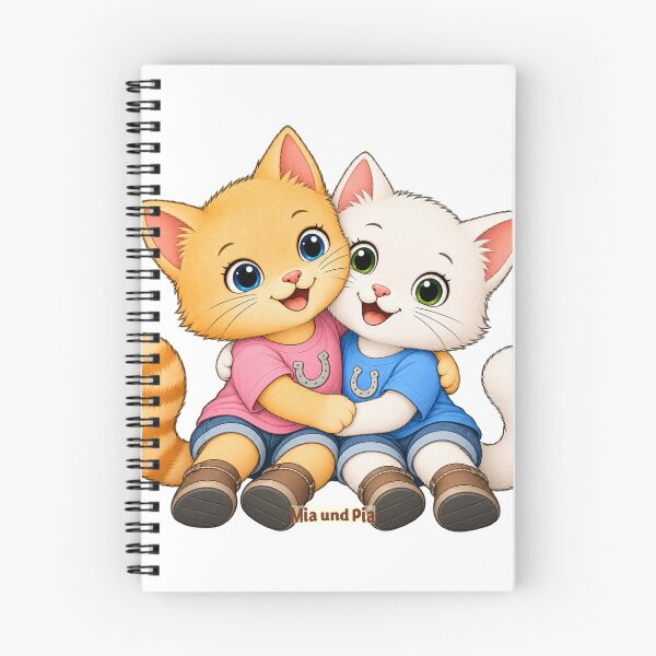 Item preview, From the book series "Mia and Pia - Coloring Fun Meets Cat Knowledge - Adventures to Color, Learn and Marvel At". designed and sold by WasserSonneWind.