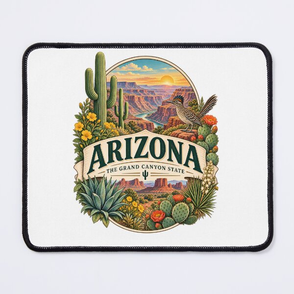 Item preview, Arizona Vintage Travel Badge – The Grand Canyon State designed and sold by BLUEFOX05.